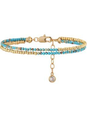 Boho Chic Gemstone Beaded Bracelets for Women - Handmade, Colorful Jewelry